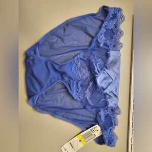 Women's Panties Panty Lingerie Vintage Nylon Embroidery V-string Straps on